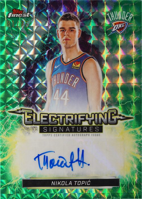 Nikola Topić trading card