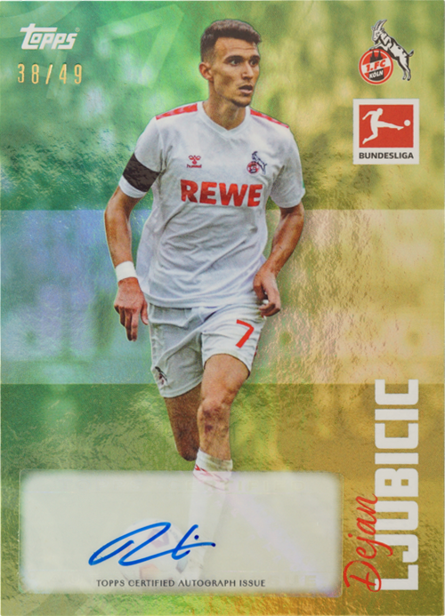 Dejan Ljubičić trading card
