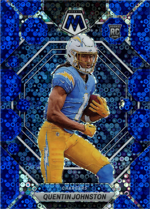 Quentin Johnston trading card