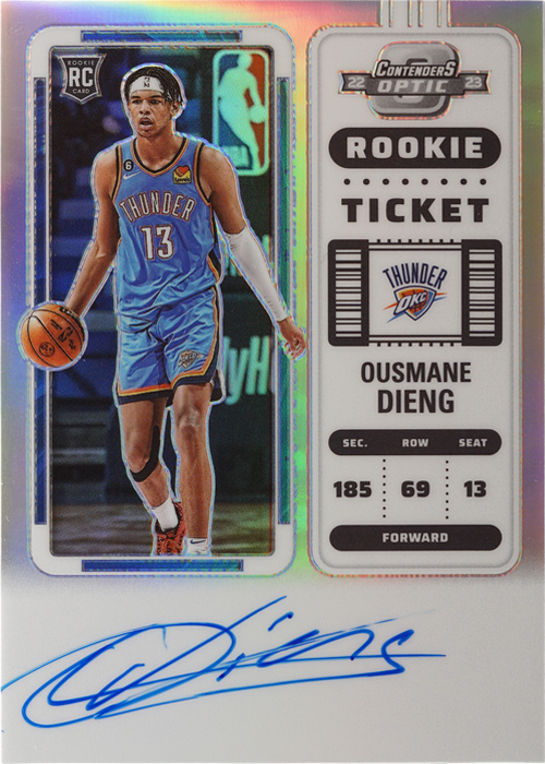 Ousmane Dieng trading card