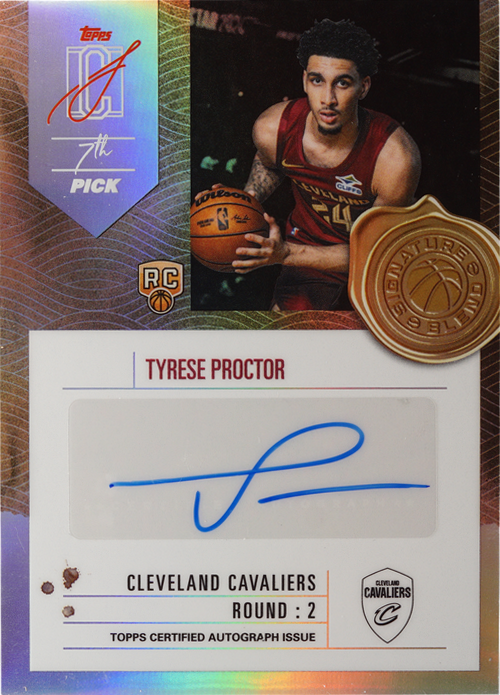 Tyrese Proctor trading card