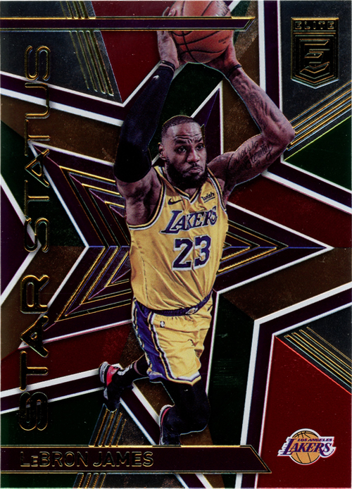 LeBron James trading card