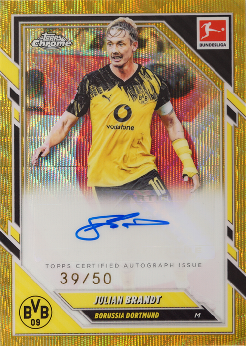 Julian Brandt trading card