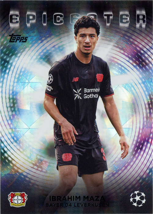 Ibrahim Maza trading card