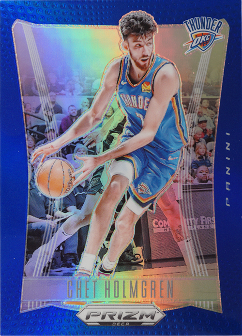 Chet Holmgren trading card