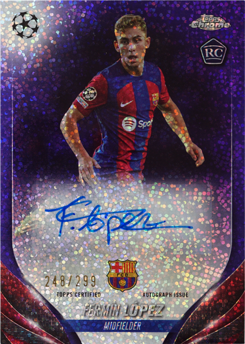 Fermín López trading card