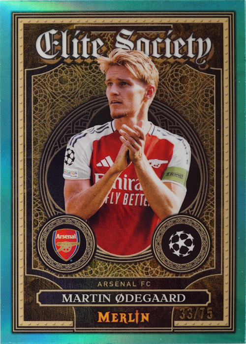 Martin Ødegaard trading card
