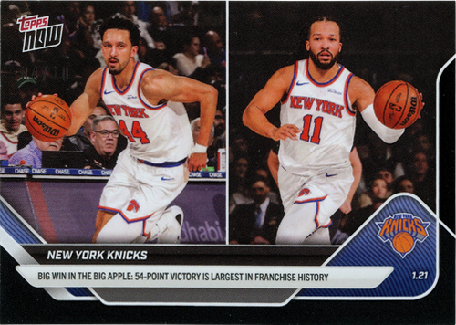 Landry Shamet/Jalen Brunson trading card