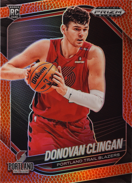 Donovan Clingan trading card