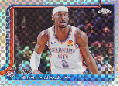 Shai Gilgeous-Alexander trading card