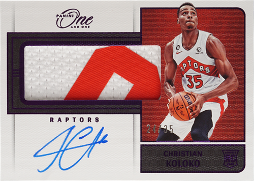 Christian Koloko trading card