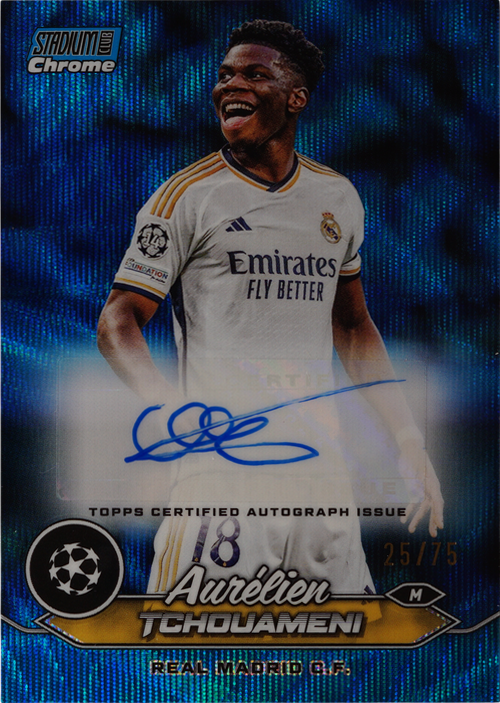 Aurélien Tchouameni trading card