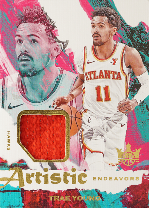 Trae Young trading card