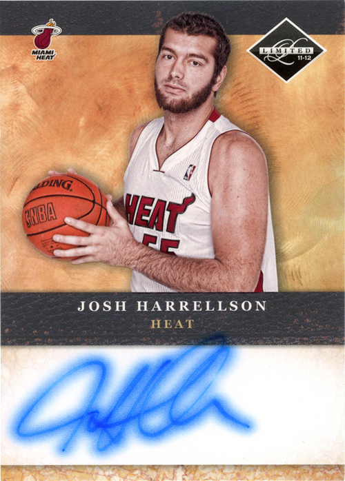 Josh Harrellson trading card