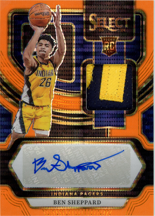 Ben Sheppard trading card