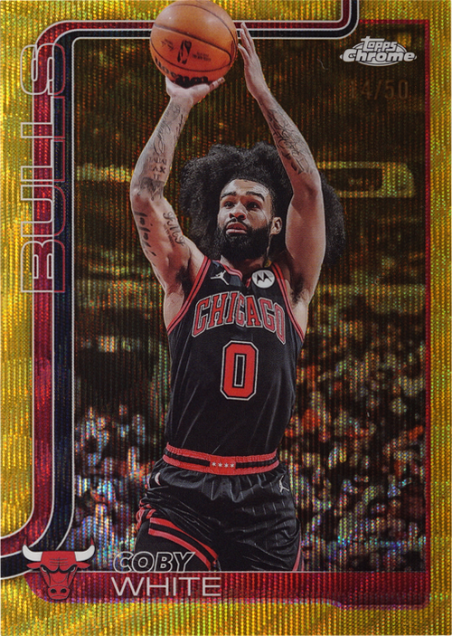 Coby White trading card