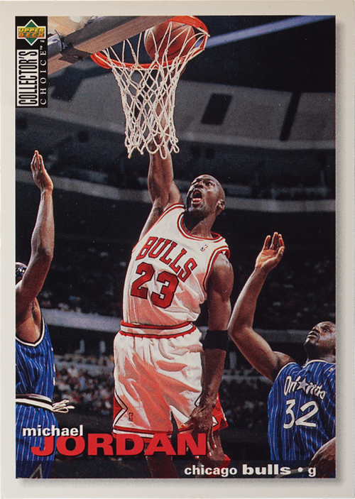 Michael Jordan trading card