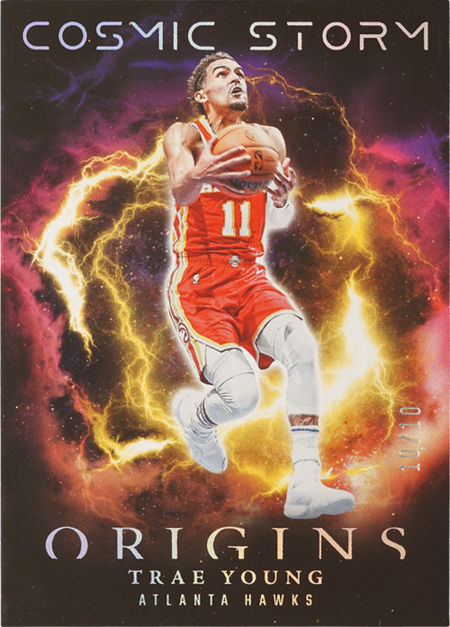 Trae Young trading card
