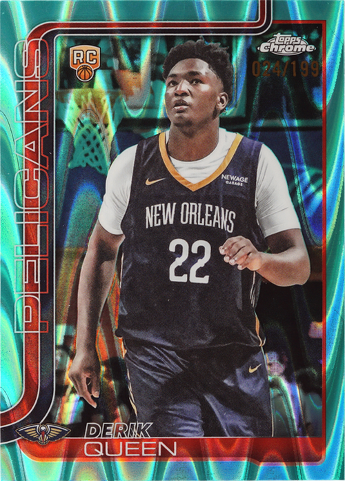 Derik Queen trading card