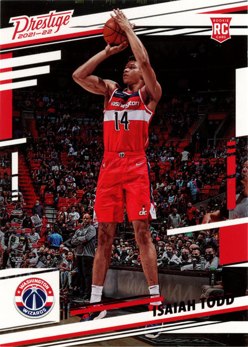 Isaiah Todd trading card