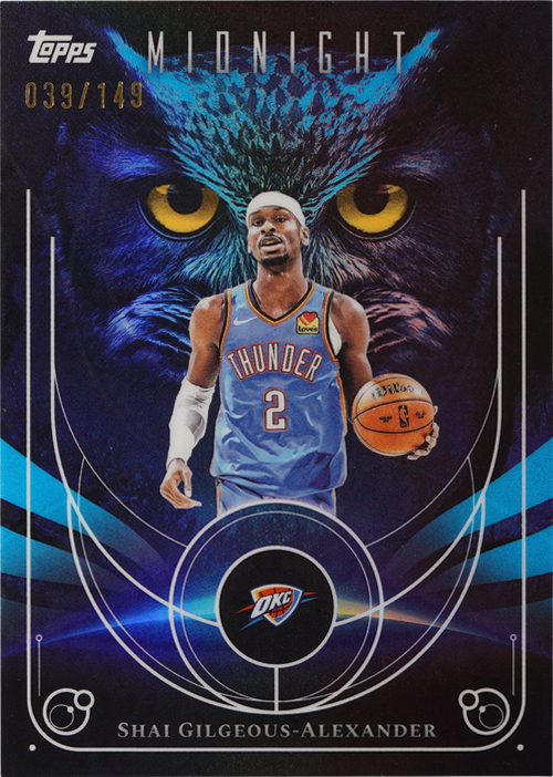 Shai Gilgeous-Alexander trading card