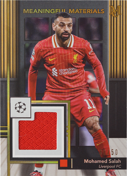 Mohamed Salah trading card
