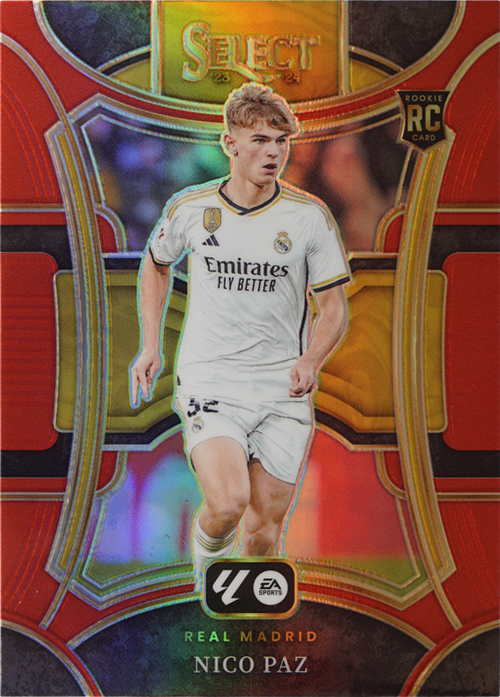 Nico Paz trading card