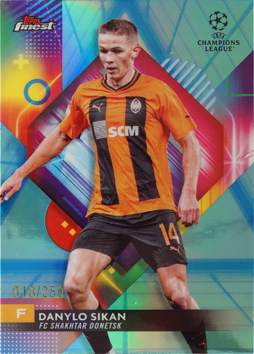 Danylo Sikan trading card