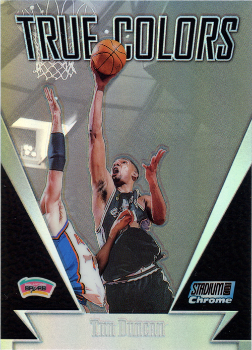 Tim Duncan trading card