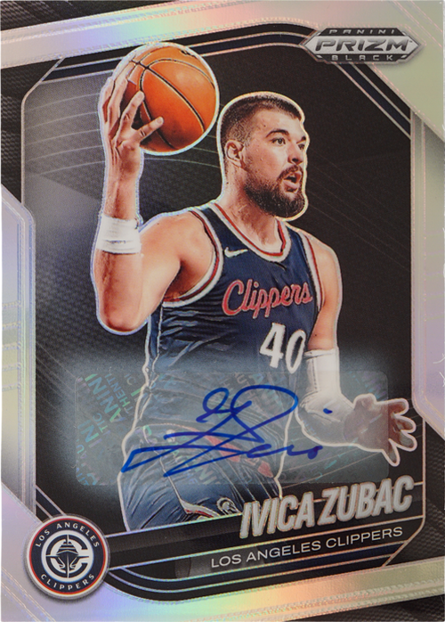 Ivica Zubac trading card
