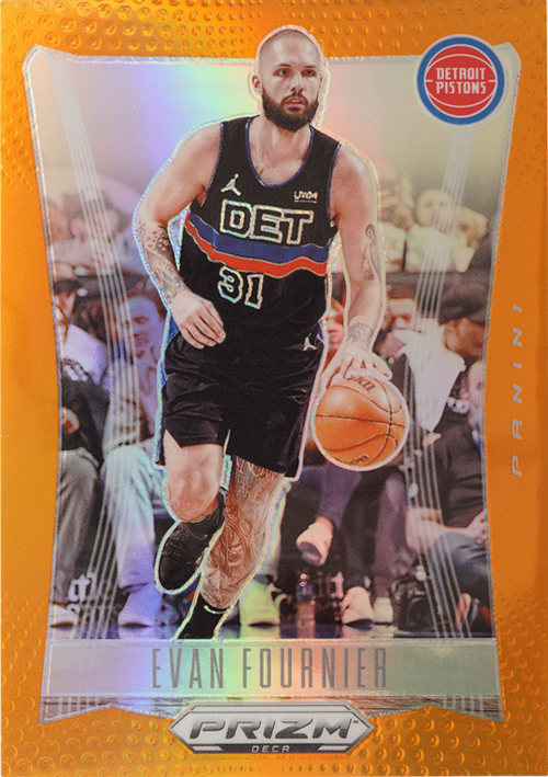 Evan Fournier trading card