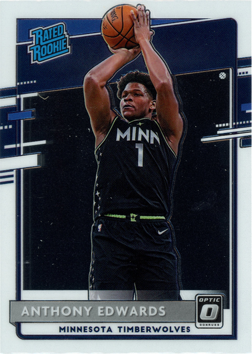 Anthony Edwards trading card