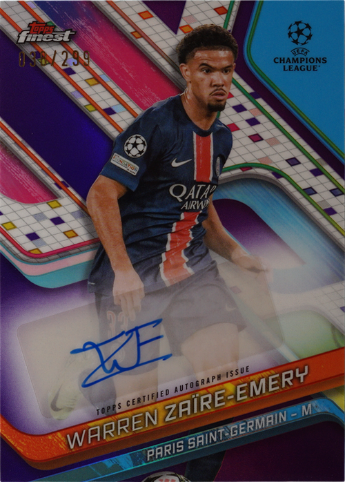 Warren Zaïre-Emery trading card