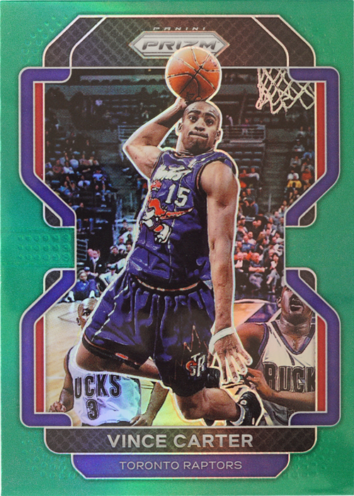Vince Carter trading card