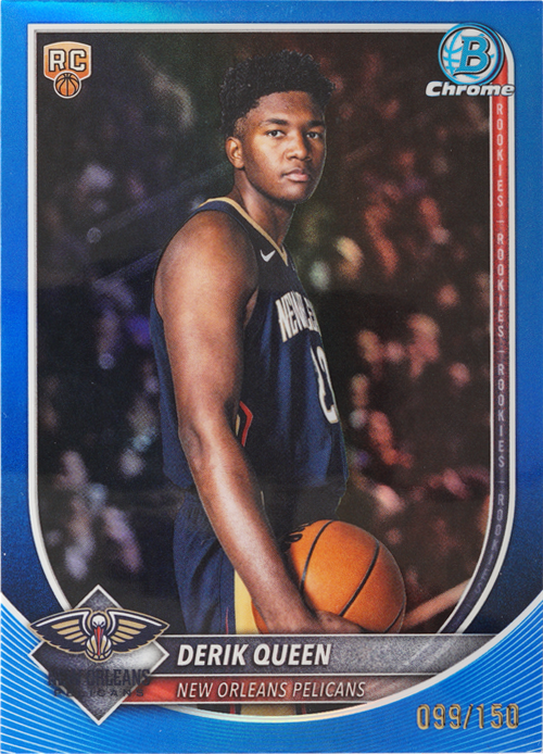 Derik Queen trading card