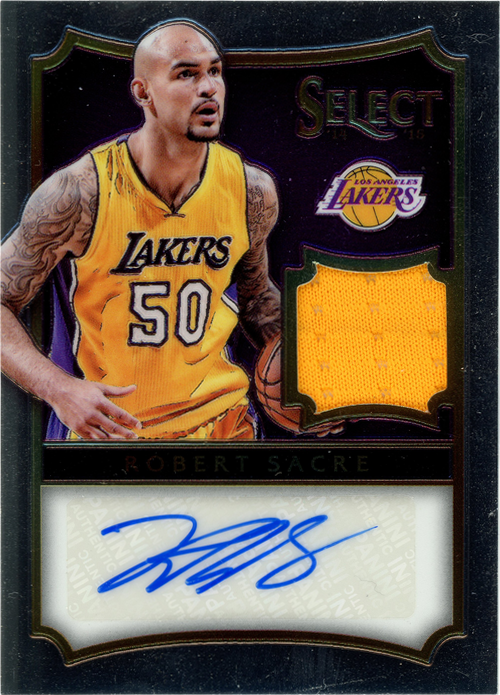 Robert Sacre trading card