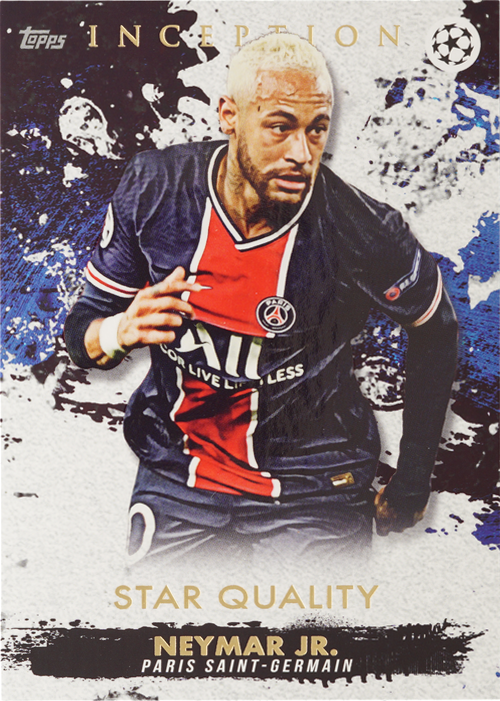 Neymar Jr trading card