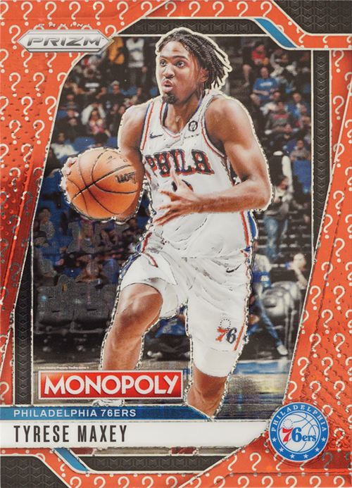 Tyrese Maxey trading card