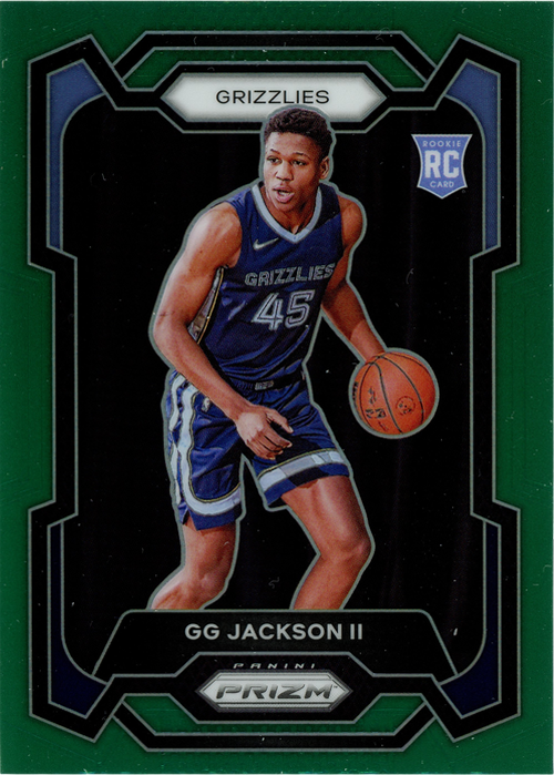 GG Jackson II trading card