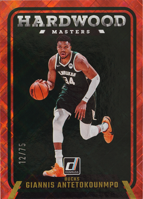 Giannis Antetokounmpo trading card