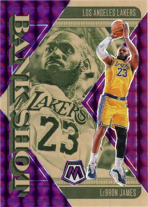 LeBron James trading card