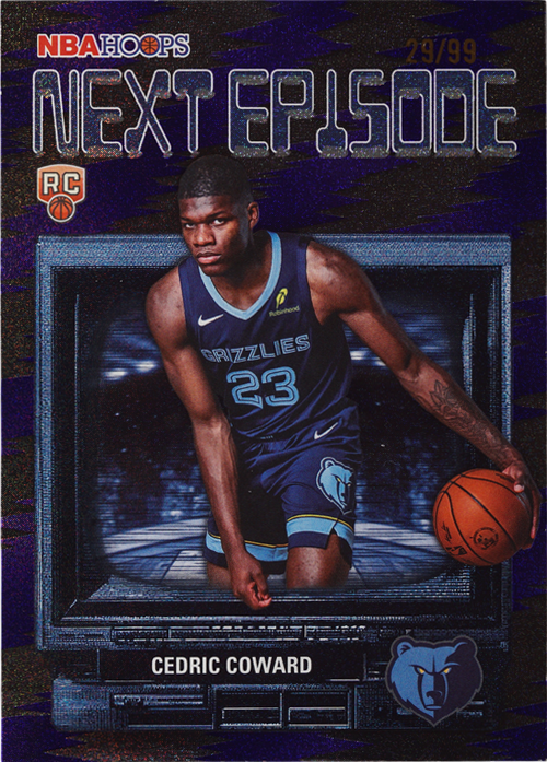 Cedric Coward trading card