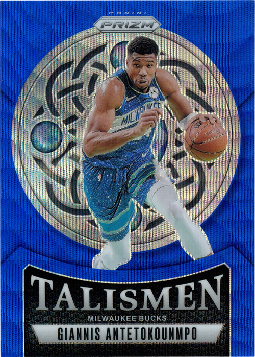 Giannis Antetokounmpo trading card
