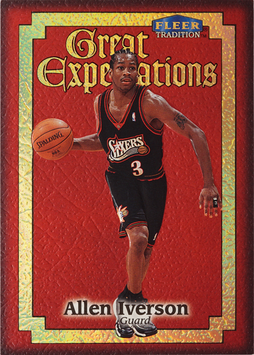 Allen Iverson trading card