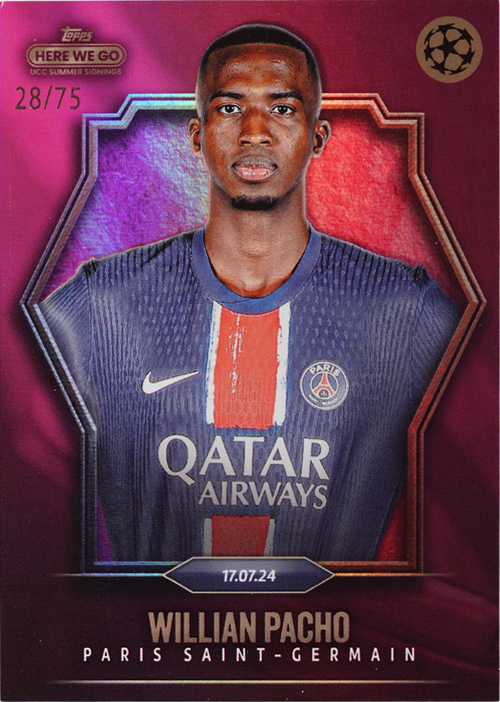 Willian Pacho trading card