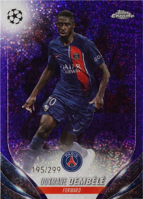 Ousmane Dembélé trading card