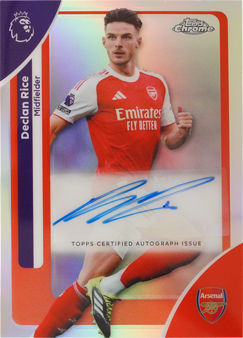 Declan Rice trading card