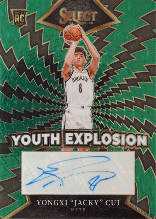 Yongxi "Jacky" Cui trading card