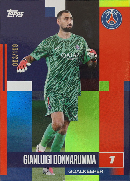 Gianluigi Donnarumma trading card