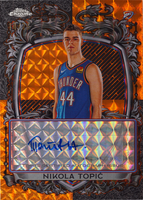 Nikola Topić trading card